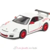 Voiture miniature Porsche 911 GT3 RS blanche - Ulysse