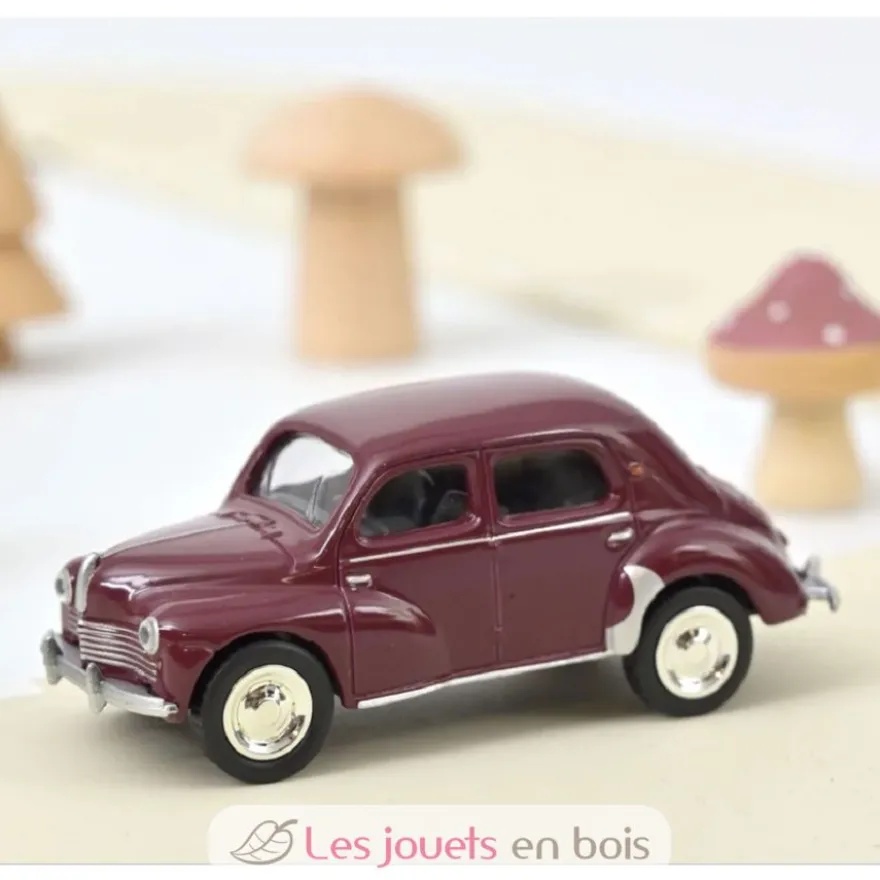Voiture miniature Renault 4CV 1950 marron 1:54 - Norev