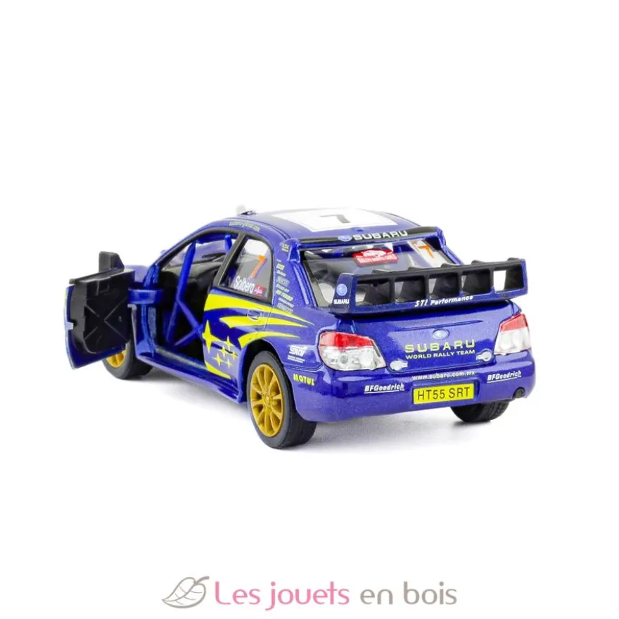 Voiture miniature Subaru bleue - Ulysse