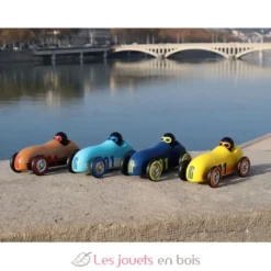 Voiture Old sport Compet’ bois naturel - Vilac