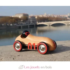 Voiture Old sport Compet’ bois naturel - Vilac