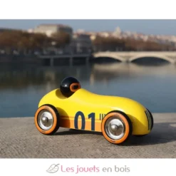 Voiture Old sport Compet’ jaune - Vilac