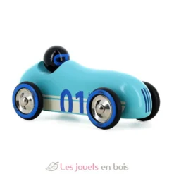 Voiture Old sport Compet’ turquoise - Vilac