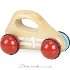 Voiture poignée - bois naturel - Vilac