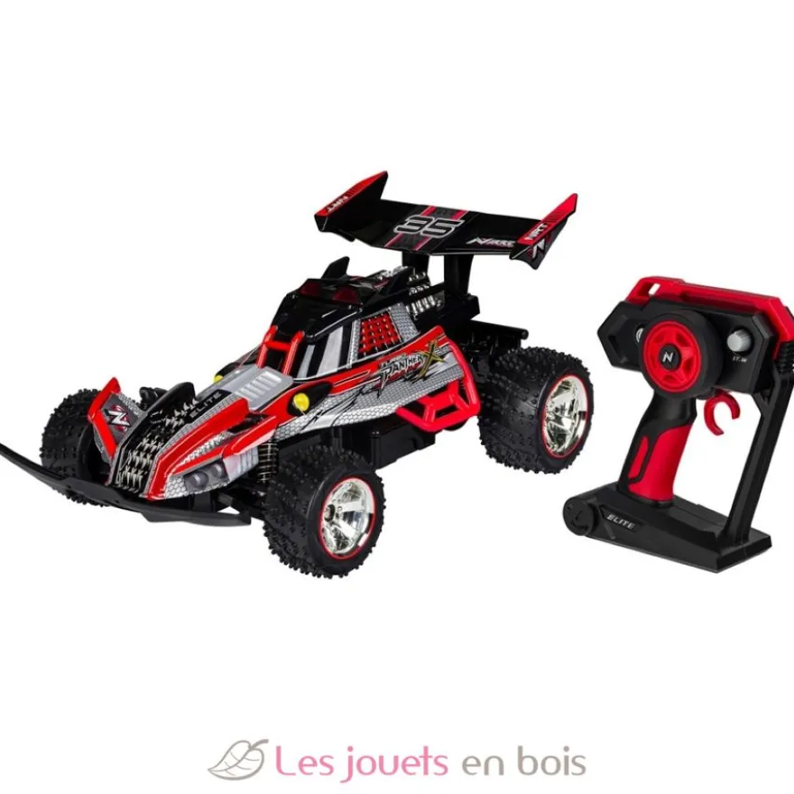 Voiture radiocommandée Turbo panther X2 rouge