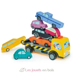 Voitures à empiler multicolores - Tender Leaf Toys