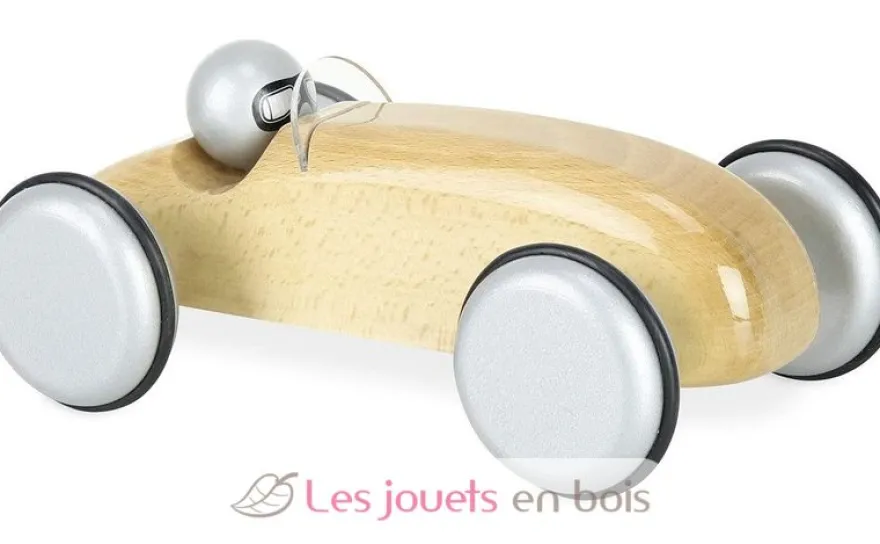 Voiture Speedster bois naturel 30 cm - Vilac