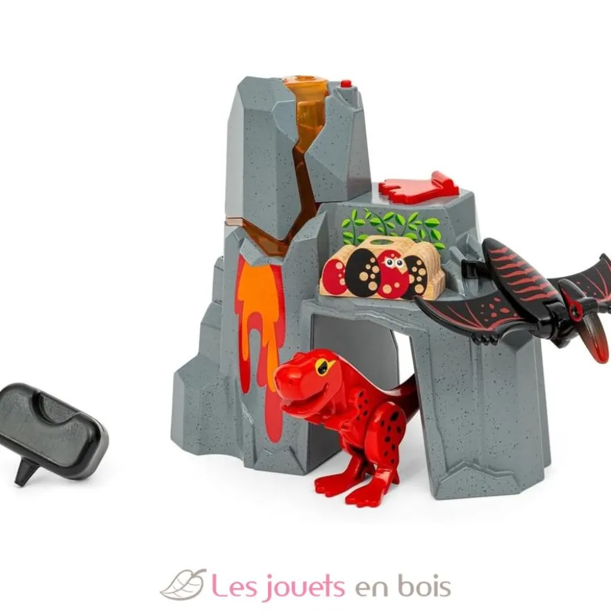 Volcan Dinosaure en Eruption - Brio