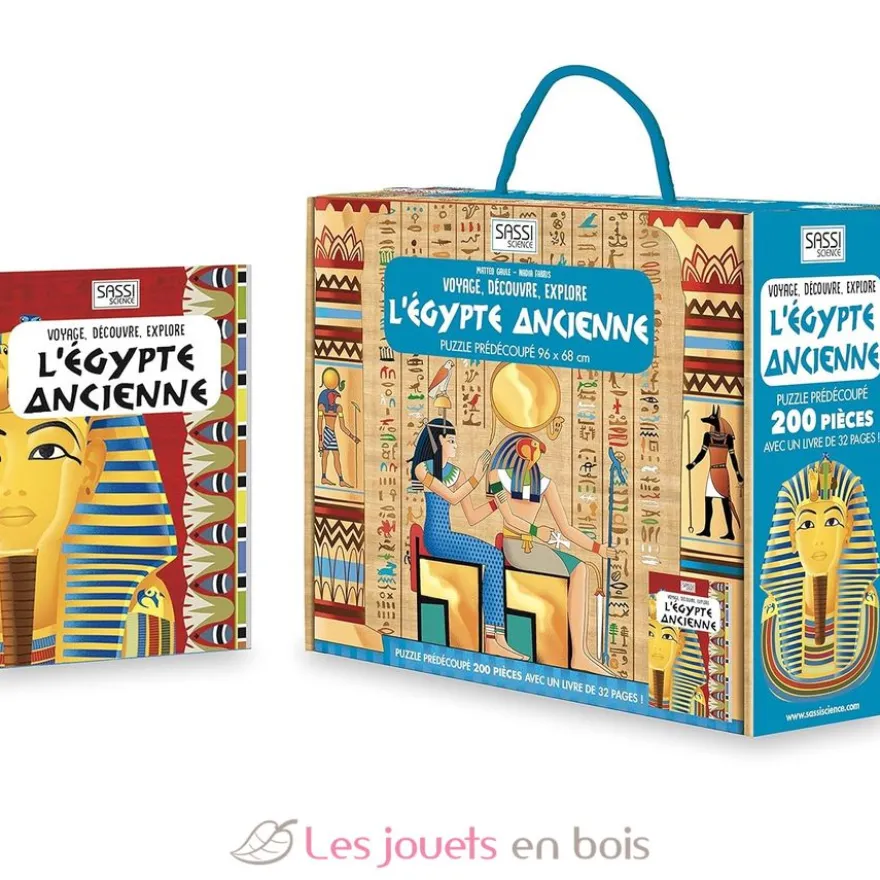 Voyage, découvre, explore - L’Égypte ancienne - Sassi Junior