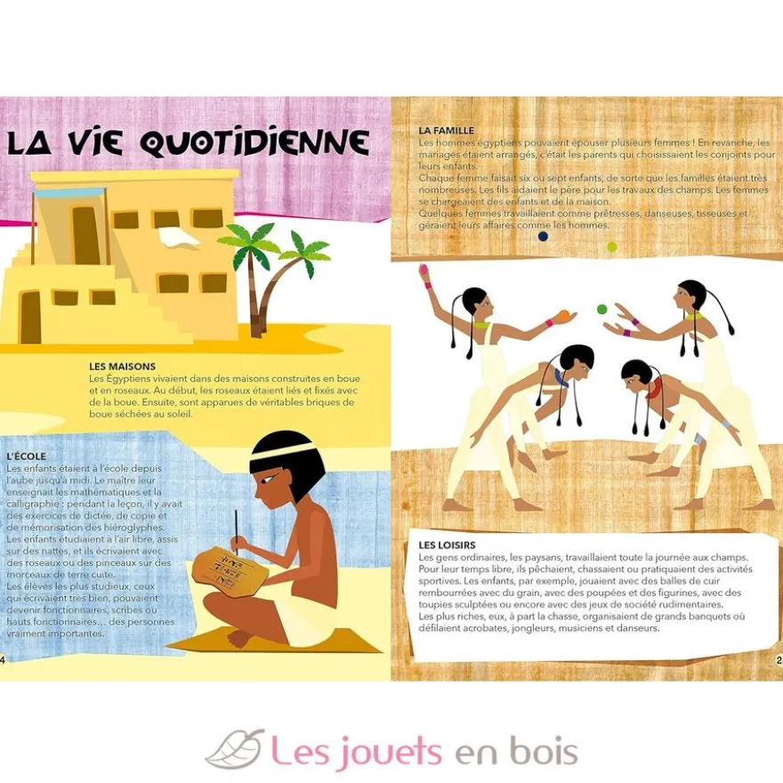 Voyage, découvre, explore - L’Égypte ancienne - Sassi Junior