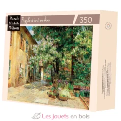 Vue de la cour d'Egner - Puzzle Michèle Wilson