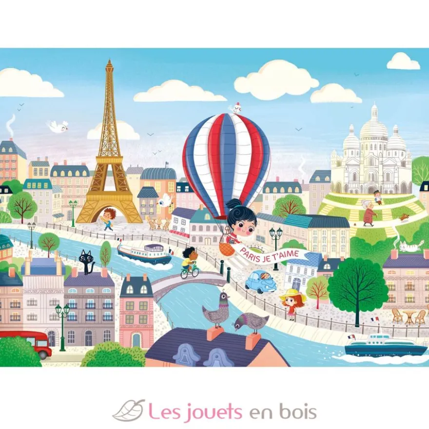 Vue de Paris de Kabuki - Puzzle Michèle Wilson