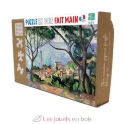 Vue sur l'Estaque de Paul Cézanne - Puzzle Michèle Wilson