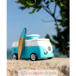 VW Beach Bus bleu océan - Candylab