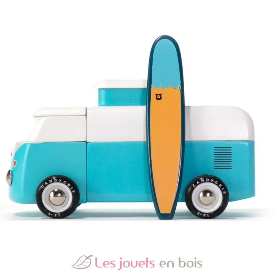 VW Beach Bus bleu océan - Candylab