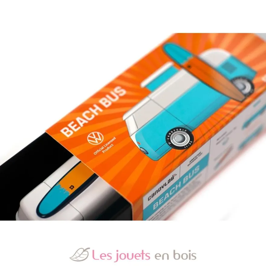 VW Beach Bus bleu océan - Candylab