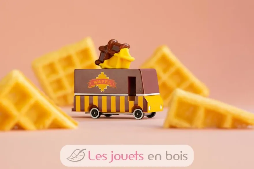 Wafel Van - Camion à gaufres - Candylab Toys