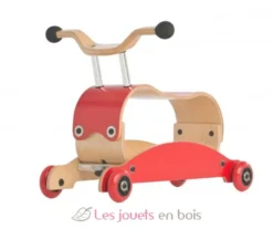 Wishbone Mini Flip 3 en 1 - Rouge - Wishbone Design Studio