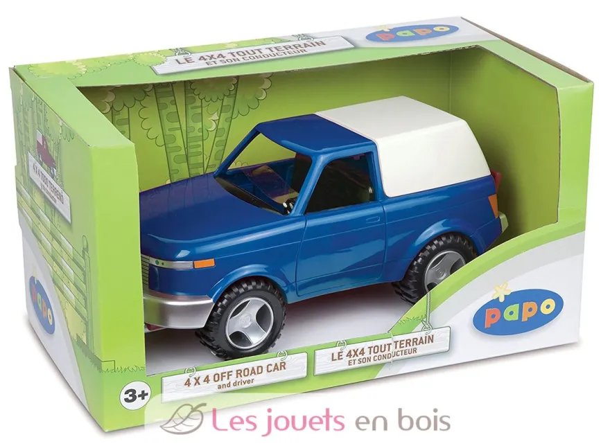 4x4 tout terrain et son conducteur - Papo