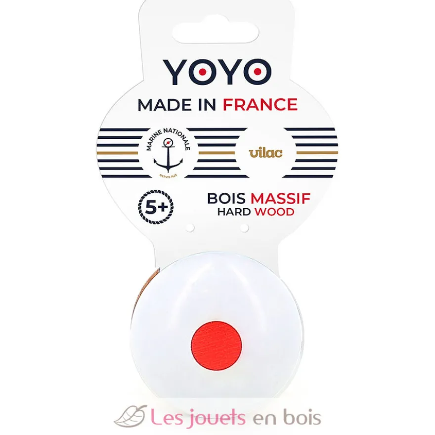 Yoyo bâchi Marine nationale blanc - Vilac
