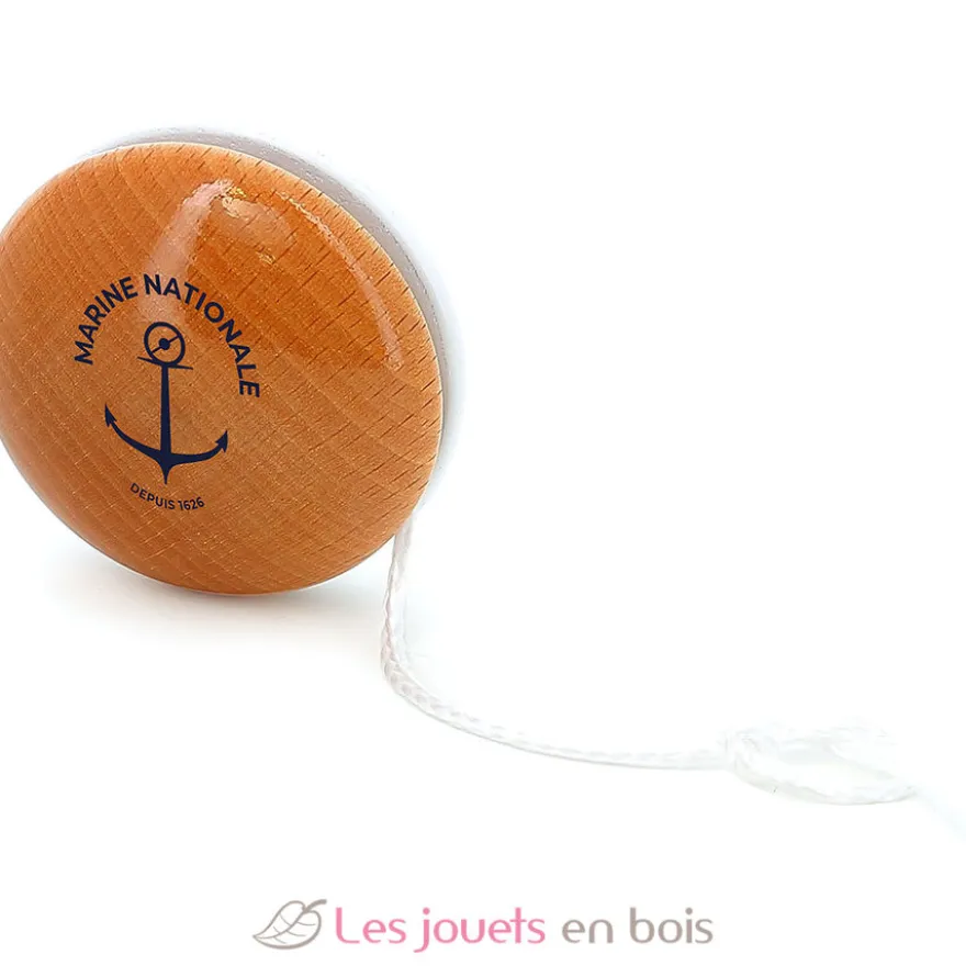 Yoyo bâchi Marine nationale blanc - Vilac