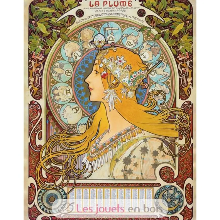 Zodiac de Mucha - Puzzle Michèle Wilson