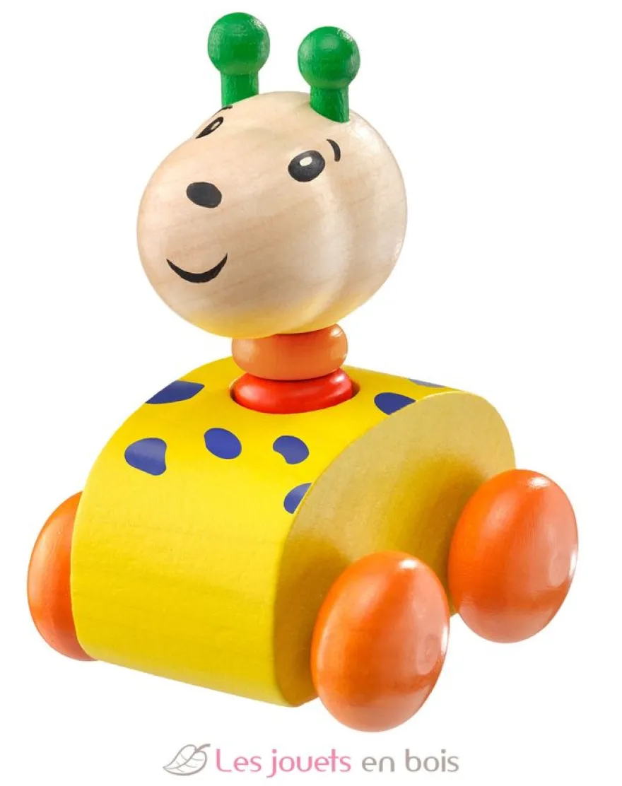 Zoolini hochet roulant girafe jaune - Selecta